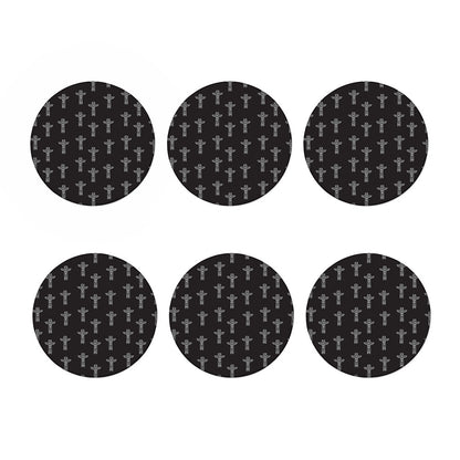 Tribal Totem Pattern Print Coaster Set