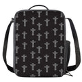 Tribal Totem Pattern Print Crossbody Lunch Bag