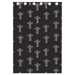 Tribal Totem Pattern Print Curtain