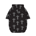 Tribal Totem Pattern Print Dog Zip Up Hoodie