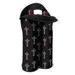 Tribal Totem Pattern Print Double Neoprene Wine Tote