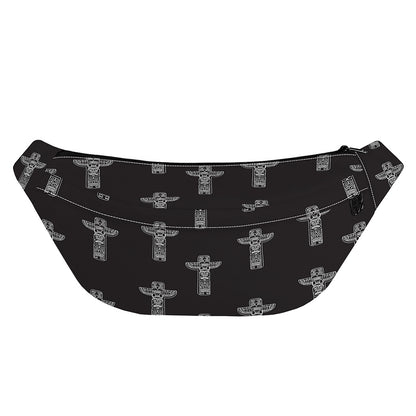 Tribal Totem Pattern Print Fanny Pack