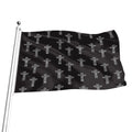 Tribal Totem Pattern Print Flag