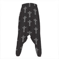 Tribal Totem Pattern Print Hammer Pants