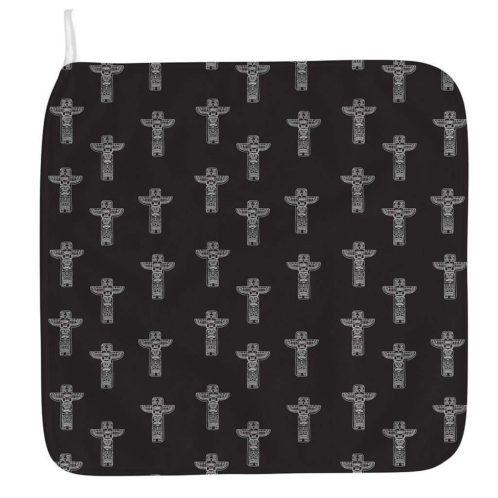 Tribal Totem Pattern Print Hand Towel