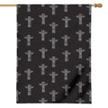 Tribal Totem Pattern Print House Flag