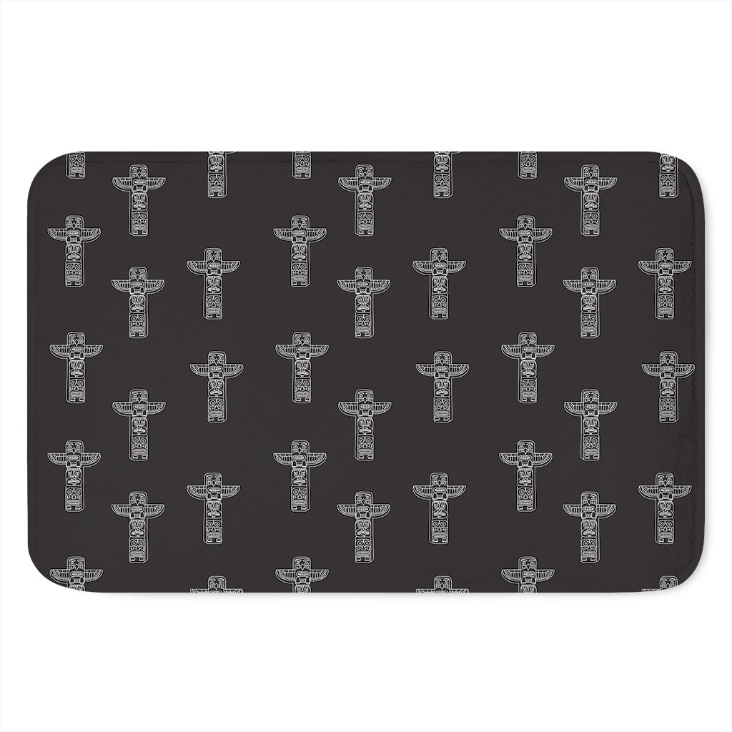Tribal Totem Pattern Print Indoor Door Mat