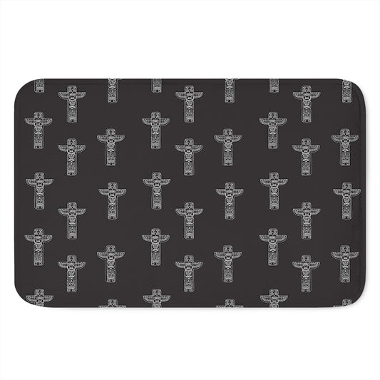 Tribal Totem Pattern Print Indoor Door Mat