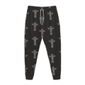 Tribal Totem Pattern Print Jogger Pants