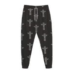 Tribal Totem Pattern Print Jogger Pants