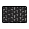 Tribal Totem Pattern Print Kitchen Mat