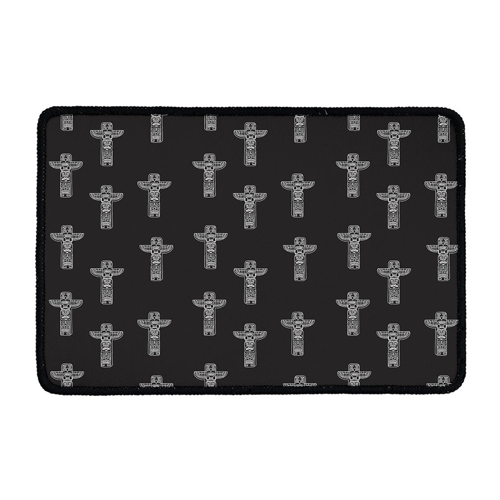Tribal Totem Pattern Print Kitchen Mat