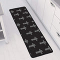 Tribal Totem Pattern Print Long Kitchen Mat