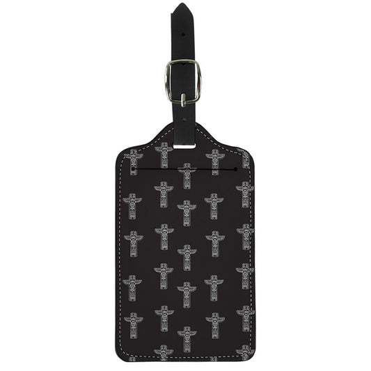 Tribal Totem Pattern Print Luggage Tag