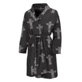 Tribal Totem Pattern Print Men's Bathrobe
