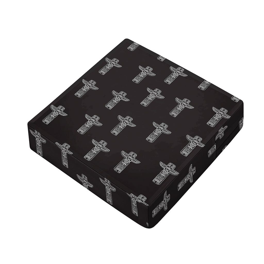 Tribal Totem Pattern Print Outdoor Seat Cushion Cover