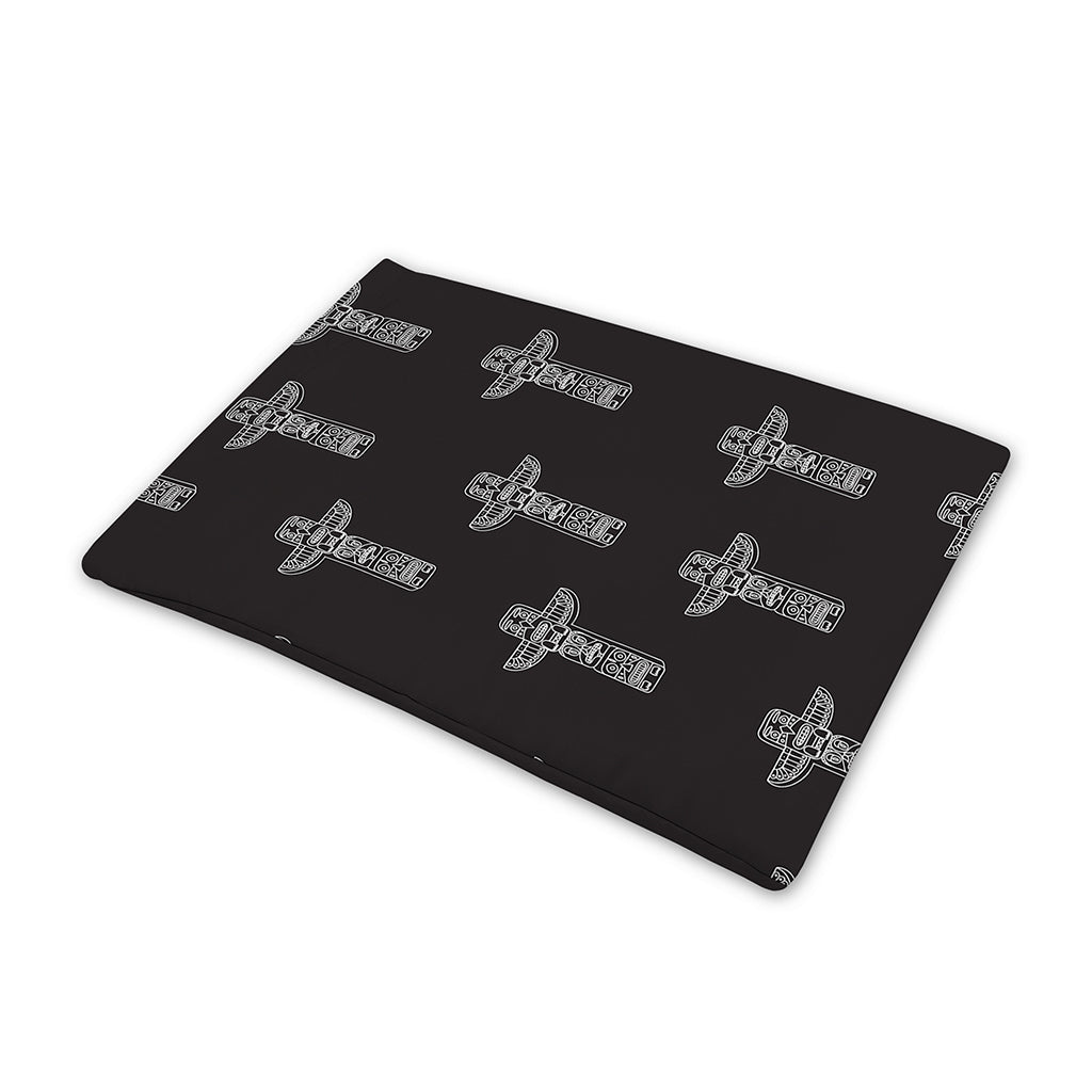 Tribal Totem Pattern Print Pet Cooling Mat Cover