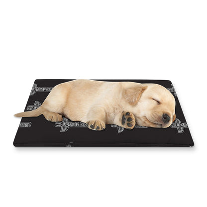Tribal Totem Pattern Print Pet Cooling Mat Cover