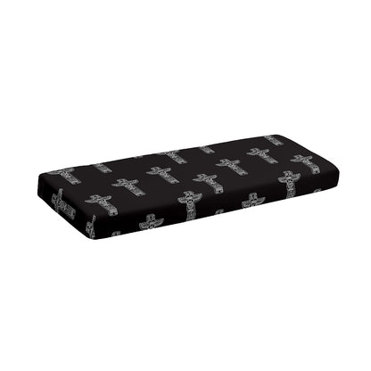 Tribal Totem Pattern Print Piano Keyboard Cover