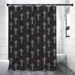 Tribal Totem Pattern Print Premium Shower Curtain