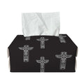 Tribal Totem Pattern Print Rectangle Tissue Box Cover