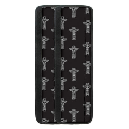 Tribal Totem Pattern Print Refrigerator Handle Covers