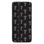 Tribal Totem Pattern Print Refrigerator Handle Covers