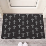 Tribal Totem Pattern Print Rubber Doormat