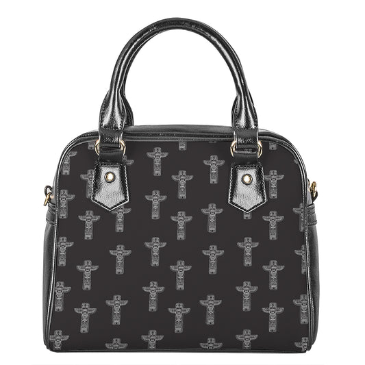Tribal Totem Pattern Print Shoulder Handbag