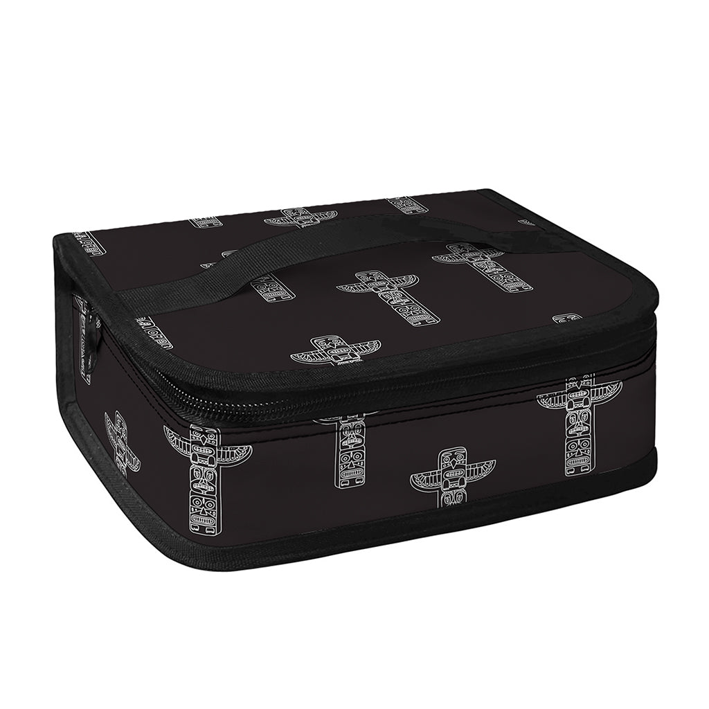 Tribal Totem Pattern Print Small Lunch Bag