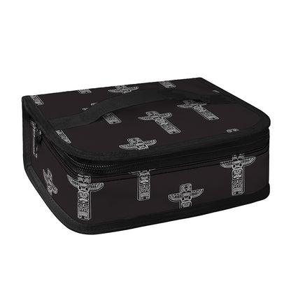Tribal Totem Pattern Print Small Lunch Bag