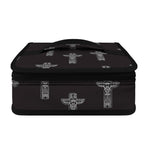 Tribal Totem Pattern Print Small Lunch Bag