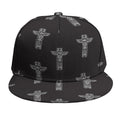 Tribal Totem Pattern Print Snapback Cap