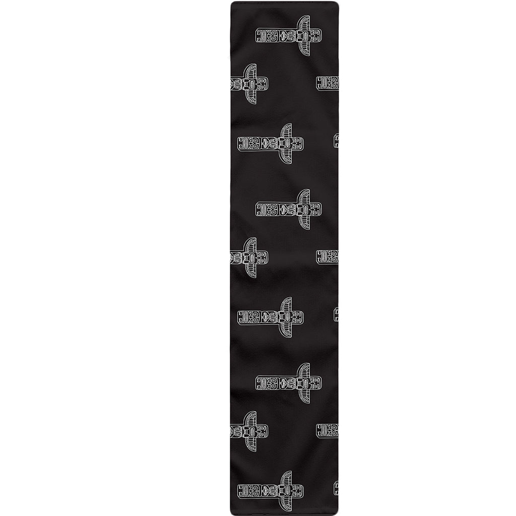 Tribal Totem Pattern Print Table Runner