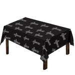 Tribal Totem Pattern Print Tablecloth