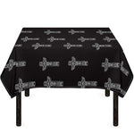 Tribal Totem Pattern Print Tablecloth