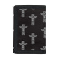 Tribal Totem Pattern Print Trifold Wallet