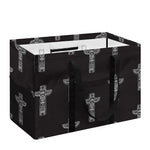 Tribal Totem Pattern Print Utility Tote Bag