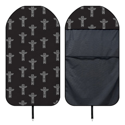 Tribal Totem Pattern Print Waterproof Car Seat Cover