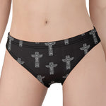 Tribal Totem Pattern Print Women's Panties