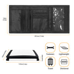 French Bulldog Faces Pattern Print Trifold Wallet