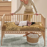 Trilobite Fossil Print Baby Crib Sheet