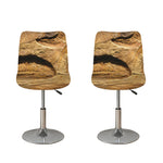 Trilobite Fossil Print Bar Stool Covers