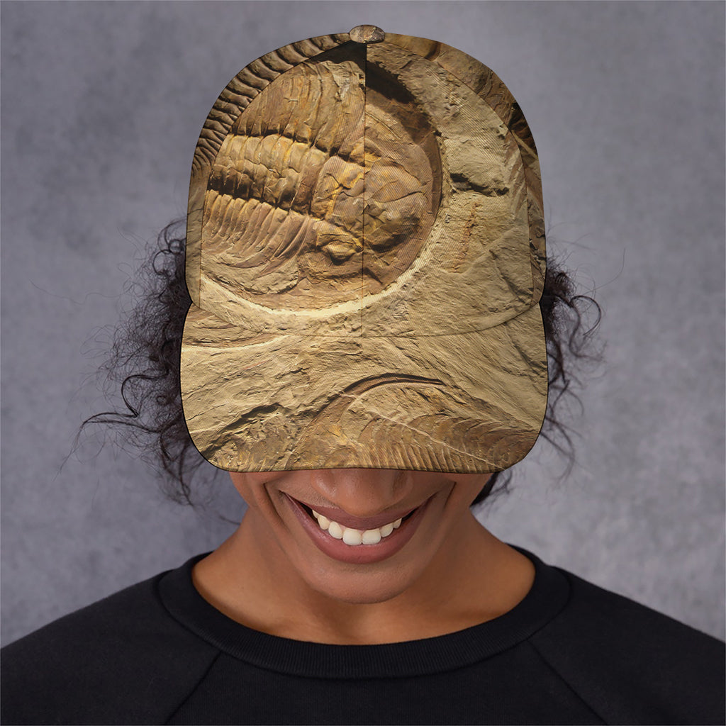 Trilobite Fossil Print Baseball Cap
