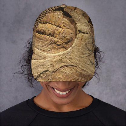 Trilobite Fossil Print Baseball Cap
