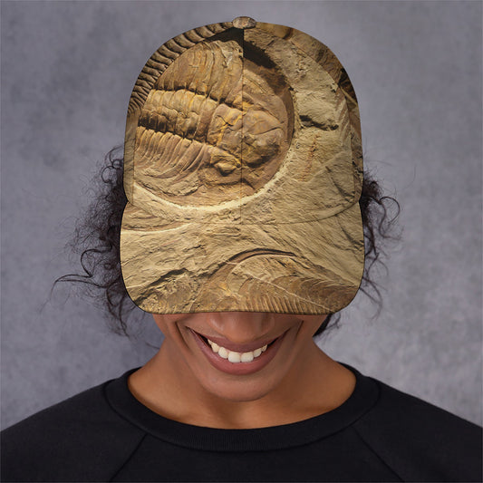 Trilobite Fossil Print Baseball Cap