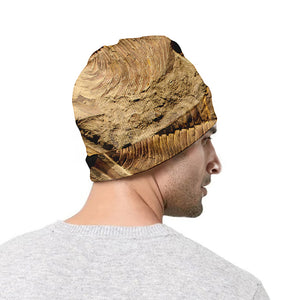 Trilobite Fossil Print Beanie