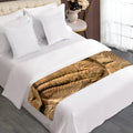 Trilobite Fossil Print Bed Runner