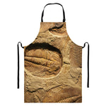 Trilobite Fossil Print Bib Apron With Pocket