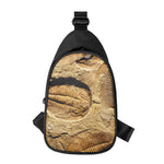 Trilobite Fossil Print Chest Bag